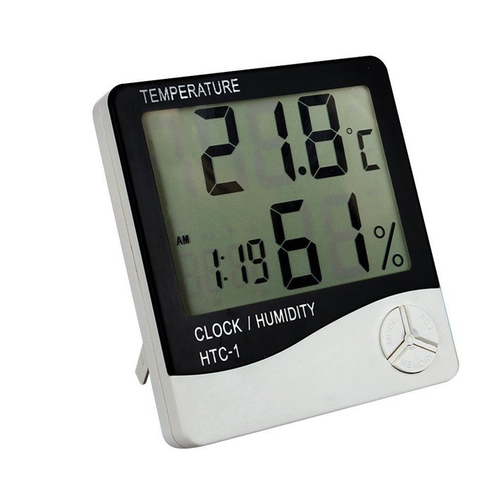 Elegant Home Housedhold Electronic Digital Large LCD Screen Standing/Hanging Type Indoor/Outdoor Weather Humidity... N2