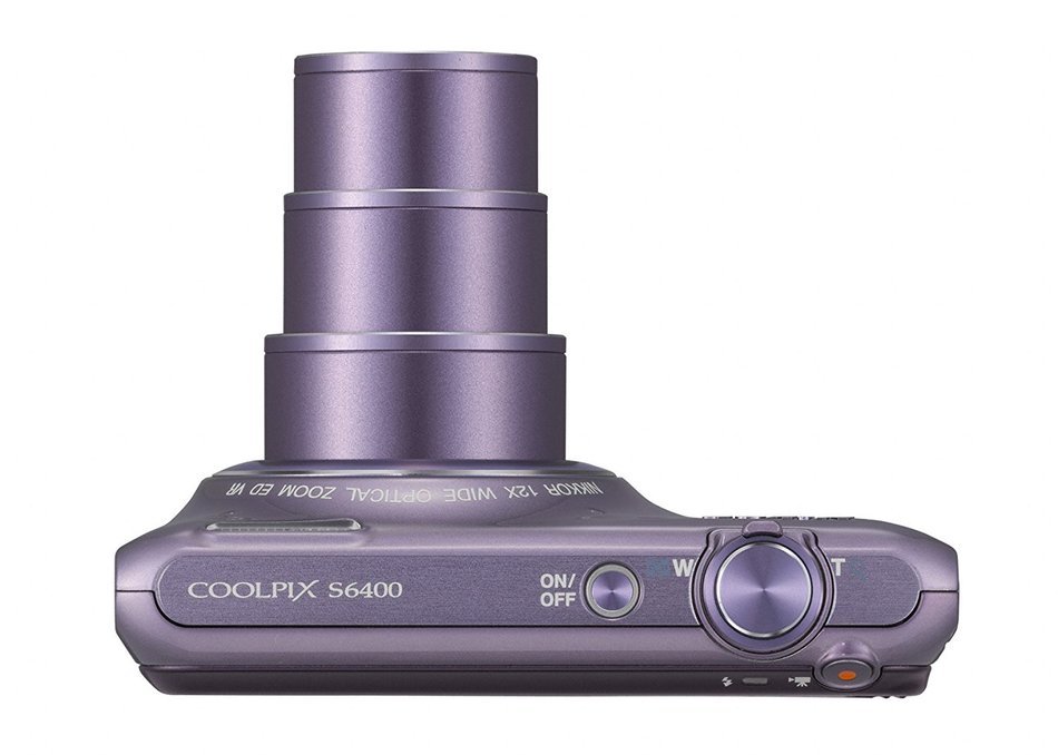 Nikon COOLPIX S6400 16 MP Digital Camera with 12x Optical Zoom and 3-inch LCD (Silver) (OLD MODEL) N7