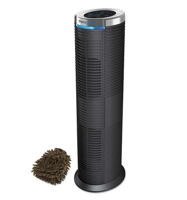 Therapure TPP240 Envion Permanent HEPA Type Air Purifier (Complete Set) w/ Bonus: Premium Microfiber Cleaner Bundle N2