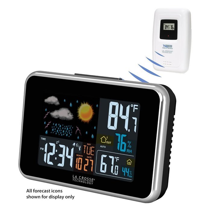 La Crosse S98642 Wireless Atomic Color Weather Station