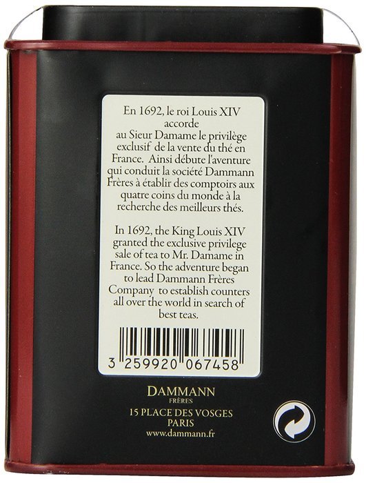 DAMMANN FRERES Earl Grey Loose Tea, 3.5 Ounce N2