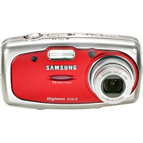 Samsung Digimax U-CA5 5MP Digital Camera with 3x Optical Zoom (Grey) N2