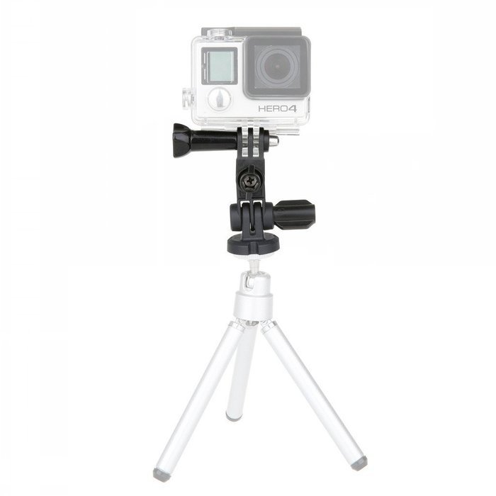 FOTOWELT Adjustment Curved Adhesive Helmet Side Mount kit for GoPro Hero 4 Hero 3+ Hero 3 Hero 2 Hero 1