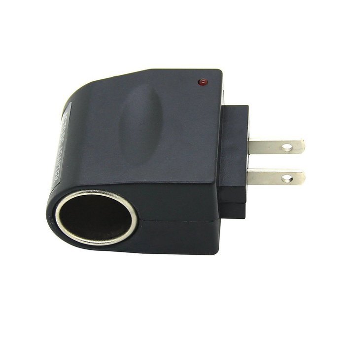 Baile AC to DC Converter,110~220V Mains to 12V Car Cigarette Lighter Socket Power Adapter Charger,Household Cigarette... N6