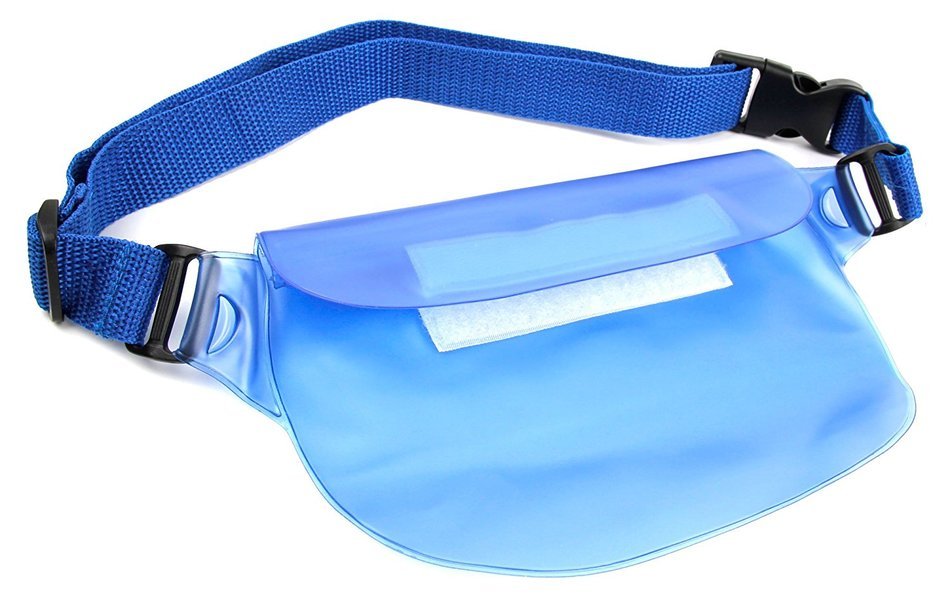 Blue 'Travel' Holiday Waterproof Window Dry Case with Adjustable Waist Strap for Brinno TLC200 Pro HDR Time Lapse...
