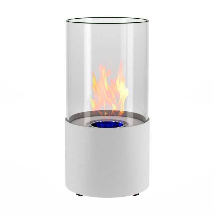 Moda Flame Lit Table Top Firepit Bio-ethanol Fireplace in Stainless Steel N10