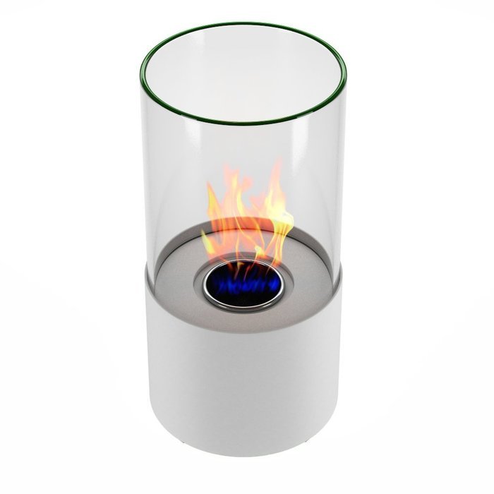 Moda Flame Lit Table Top Firepit Bio-ethanol Fireplace in Stainless Steel N11