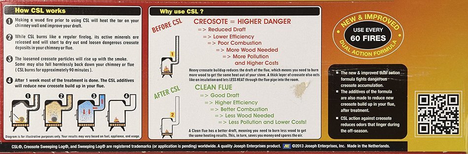 Creosote Sweeping Log, 1 Each N2