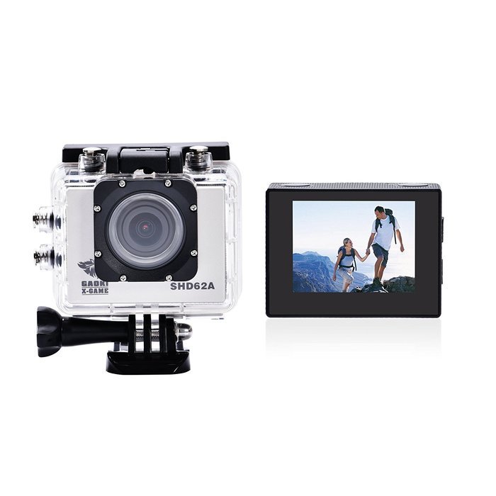 GAOKI 1080P HD Wifi Sports Action Camera Kit - 2.0" LCD + 170&deg; Wide Angle Lens + DSP-NT96660 + Bonus Battery (...