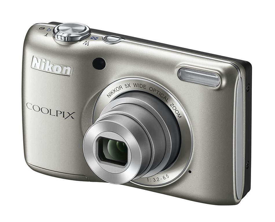 Nikon COOLPIX L26 16.1 MP Digital Camera with 5x Zoom NIKKOR Glass Lens and 3-inch LCD (Black) N3