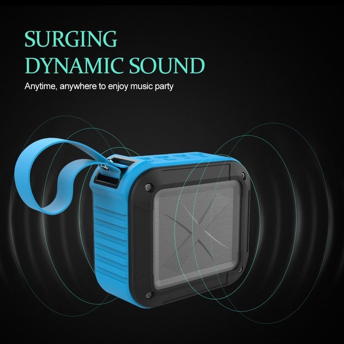 Evershop Portable Outdoor Bluetooth Speaker,Shower Waterproof Wireless Speaker with 10 hours Battery Life for...