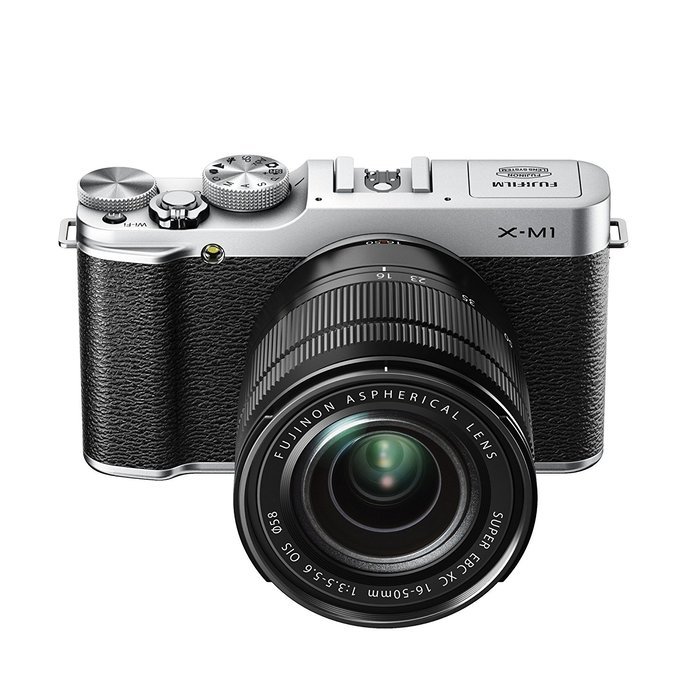Fujifilm X-M1 Compact System 16 MP Digital Camera with 3-Inch LCD Screen - Body Only (Brown) N18