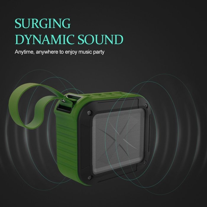 Evershop Portable Outdoor Bluetooth Speaker,Shower Waterproof Wireless Speaker with 10 hours Battery Life for... N4