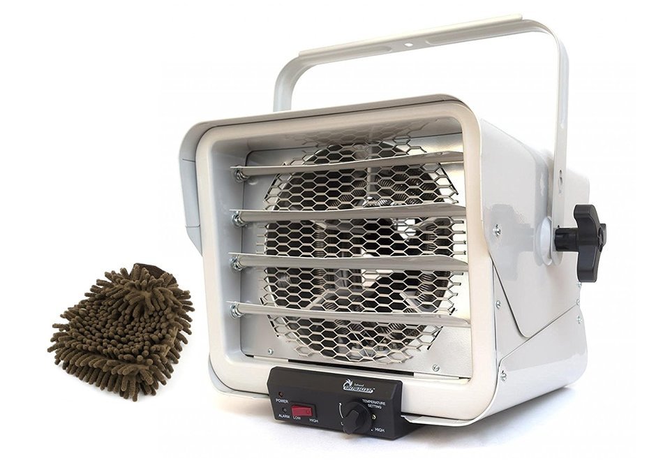 Dr. Heater DR966 240-volt Electric Portable Heater, Hardwired Shop Garage Commercial, 3000-watt/6000-watt (Complete... N3