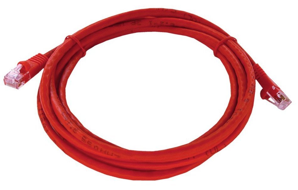 Shaxon UL724M8100BU-8FB RJ45 to RJ45 Category 6 Patch Cord - Blue, 100 Feet