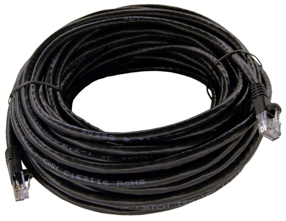 Shaxon UL724M8100BU-8FB RJ45 to RJ45 Category 6 Patch Cord - Blue, 100 Feet N2