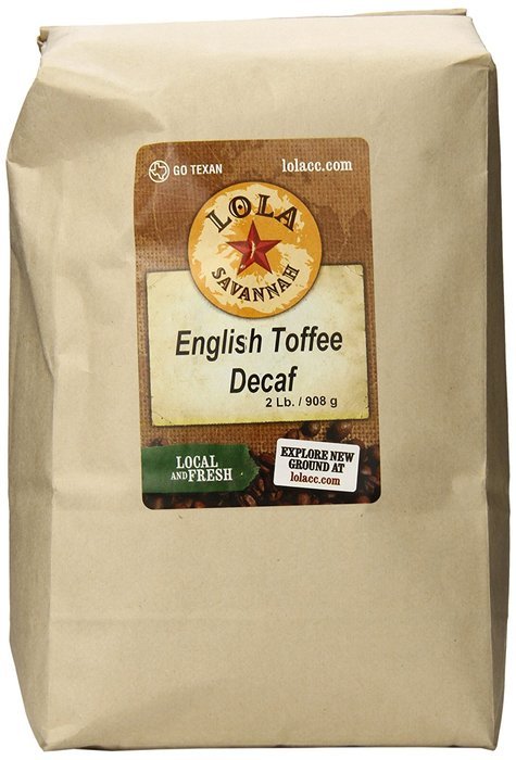 English Toffee, Ground, Decaf, 2 Pound N2