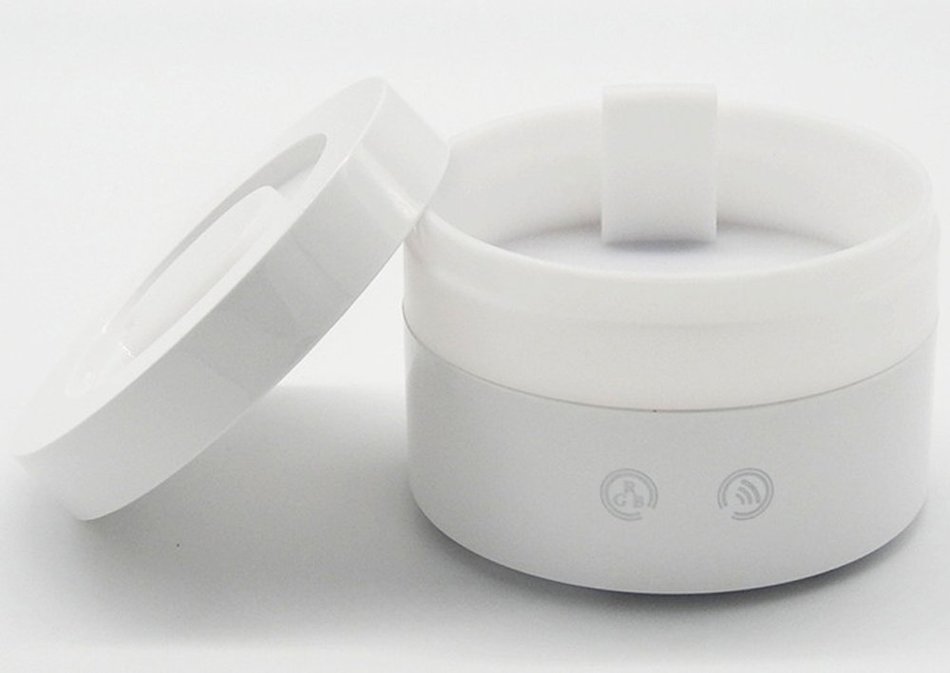 QH 100ml Colorful LED Light Aroma Humidifier (White) N3