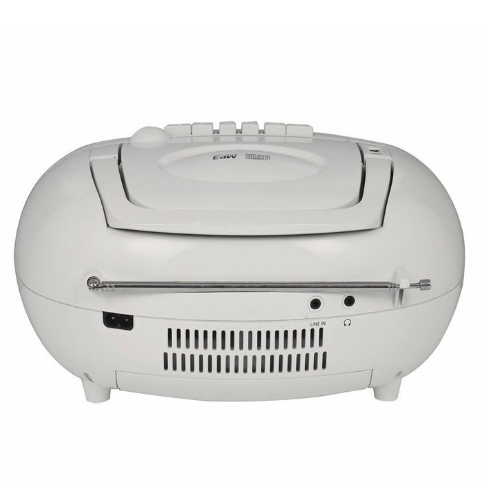 Koramzi Portable CD Boombox Full Range Stereo Sound System w/ Top-Loading MP3 CD Player, Cassette Player and Recorder...