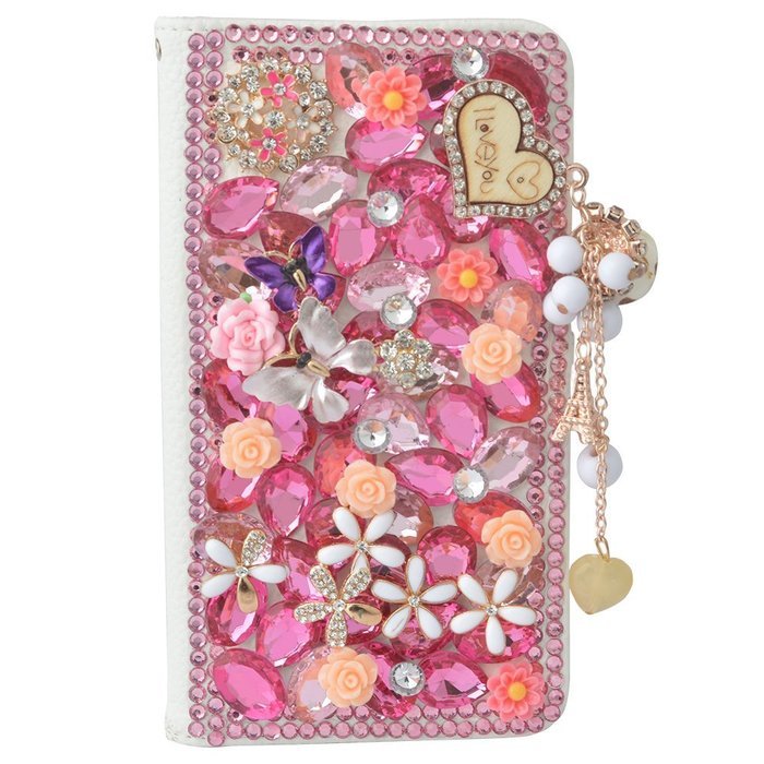 Note 5 Case, Galaxy Note 5 Case,Yaheeda Premium PU Leather [3D Metal Accessory ] Bling Diamond Crystal [Card Slot... N45