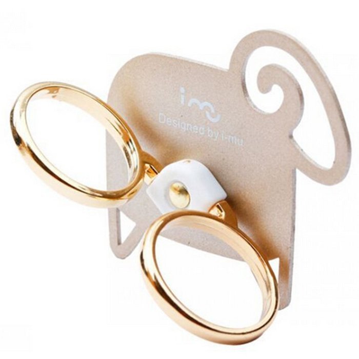 Evtech(tm) Luxury 3D 360-Degree Multi-Angle Rotation Metal Ring Grip Phone and Tablets Rings Mounts Stand Holder... N14