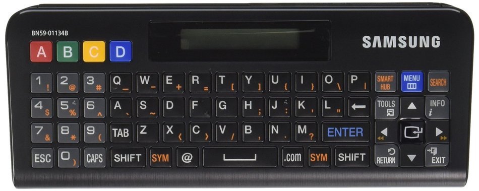 New Samsung Smart 2 in 1 Qwerty Remote Control for Samsung SMARTTV - RMC-QTD1