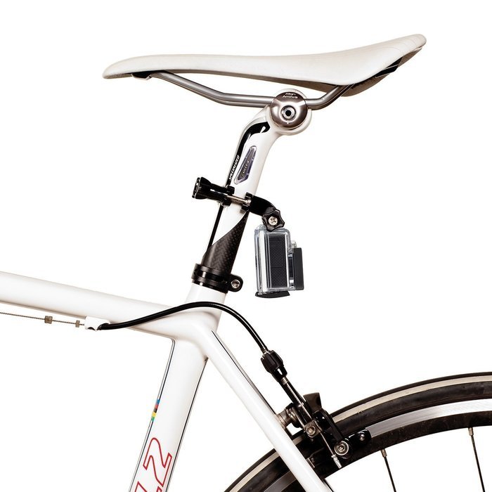 Bike Handlebar & Seat Post Mount for Waterproof Action Camera