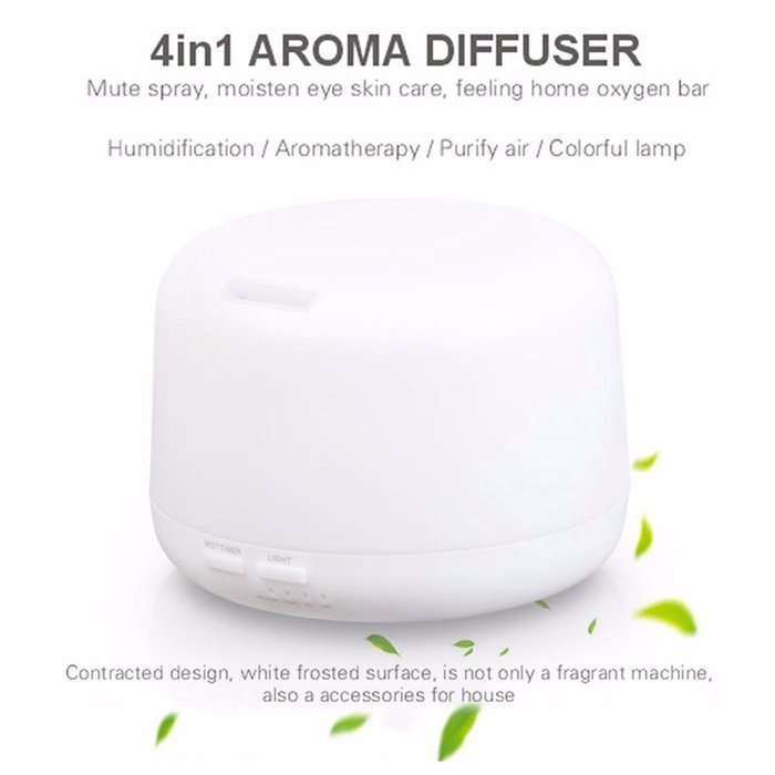 Aroma Diffuser,EIVOTOR 300ml Aromatherapy,Essential Oil Diffuser,Portable Ultrasonic Aroma Humidifier with 7 Color... N2