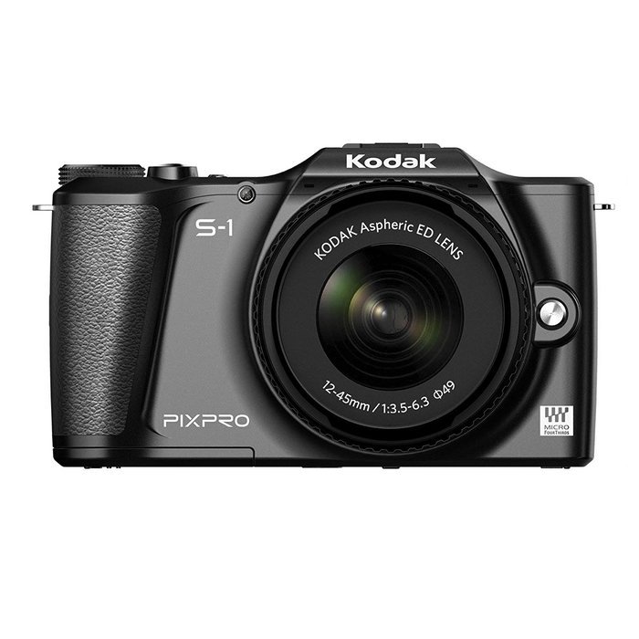 Kodak PIXPRO S-1 Compact System Digital Camera with 12-45mm Lens, 400mm Bonus Lens and 3" Articulating LCD Screen... N28