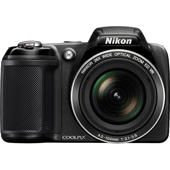 Nikon Coolpix L320 16.1MP Digital Camera with 26x Optical Zoom - BLACK