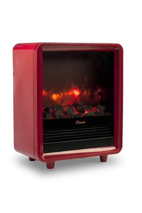 Crane Fireplace Heater - Red N13