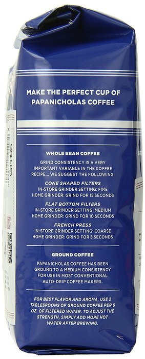 PapaNicholas Coffee Whole Bean Coffee, Italian Espresso, 10 Ounce N21