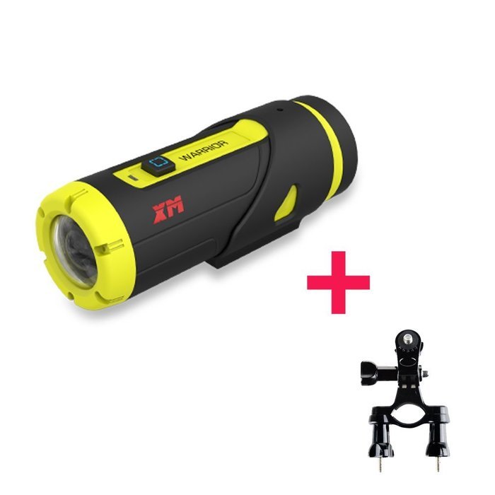 Sports Action Camera Warrior G1 H.265 Wi-Fi HD 1080P Camcorder With 3400mAh Lithium-ion Battery & 16GB Micro SD... N2