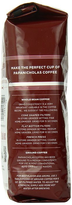 PapaNicholas Coffee Whole Bean Coffee, Italian Espresso, 10 Ounce N38