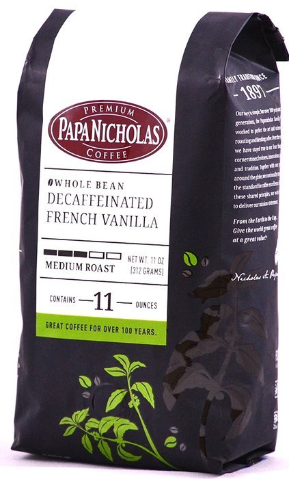 PapaNicholas Coffee Whole Bean Coffee, Italian Espresso, 10 Ounce N39