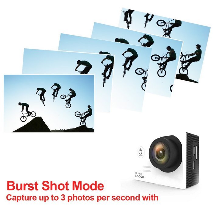 SJ5000 Novatek 96655 14MP 170&deg; Wide Angle 2.0'' LCD 1080P Sport Action Camera Waterproof Cam HD Camcorder Outdoor...