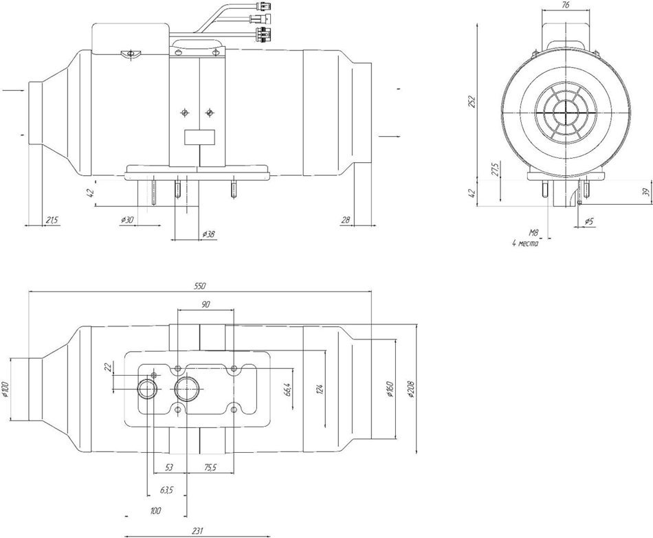 Diesel air heater 6 kW/21,000 BTU/hr 12volt same as to Webasto,Airtronic,Eberspacher,Espar! Truck,car,cabin, boat... N3