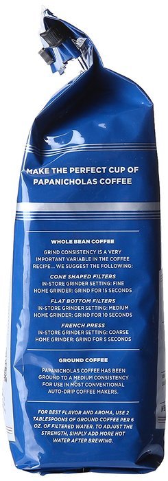 PapaNicholas Coffee Whole Bean Coffee, Italian Espresso, 10 Ounce N49