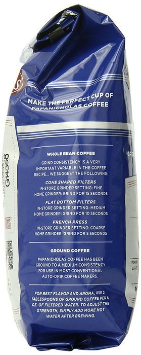 PapaNicholas Coffee Whole Bean Coffee, Italian Espresso, 10 Ounce N56