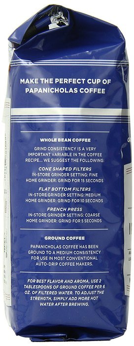 PapaNicholas Coffee Whole Bean Coffee, Italian Espresso, 10 Ounce N60