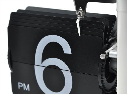 Retro Flip Down Clock - Internal Gear Operated N3