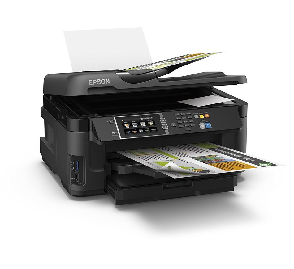 Epson Workforce WF-7610DWF Imprimante Couleur 4en1 A3+ recto verso 18 ppm Wi-Fi Noir