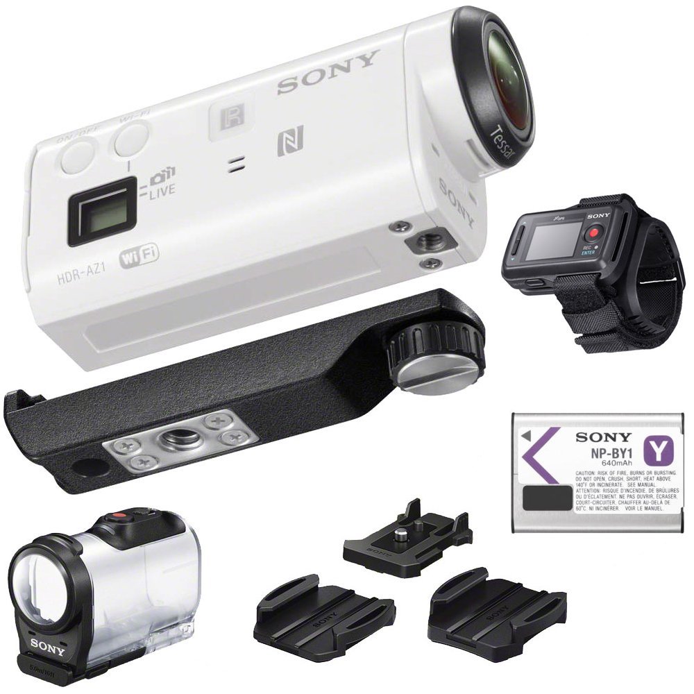 Sony Action Cam HDR-AZ1 Mini HD Video Camera Camcorder & Live View