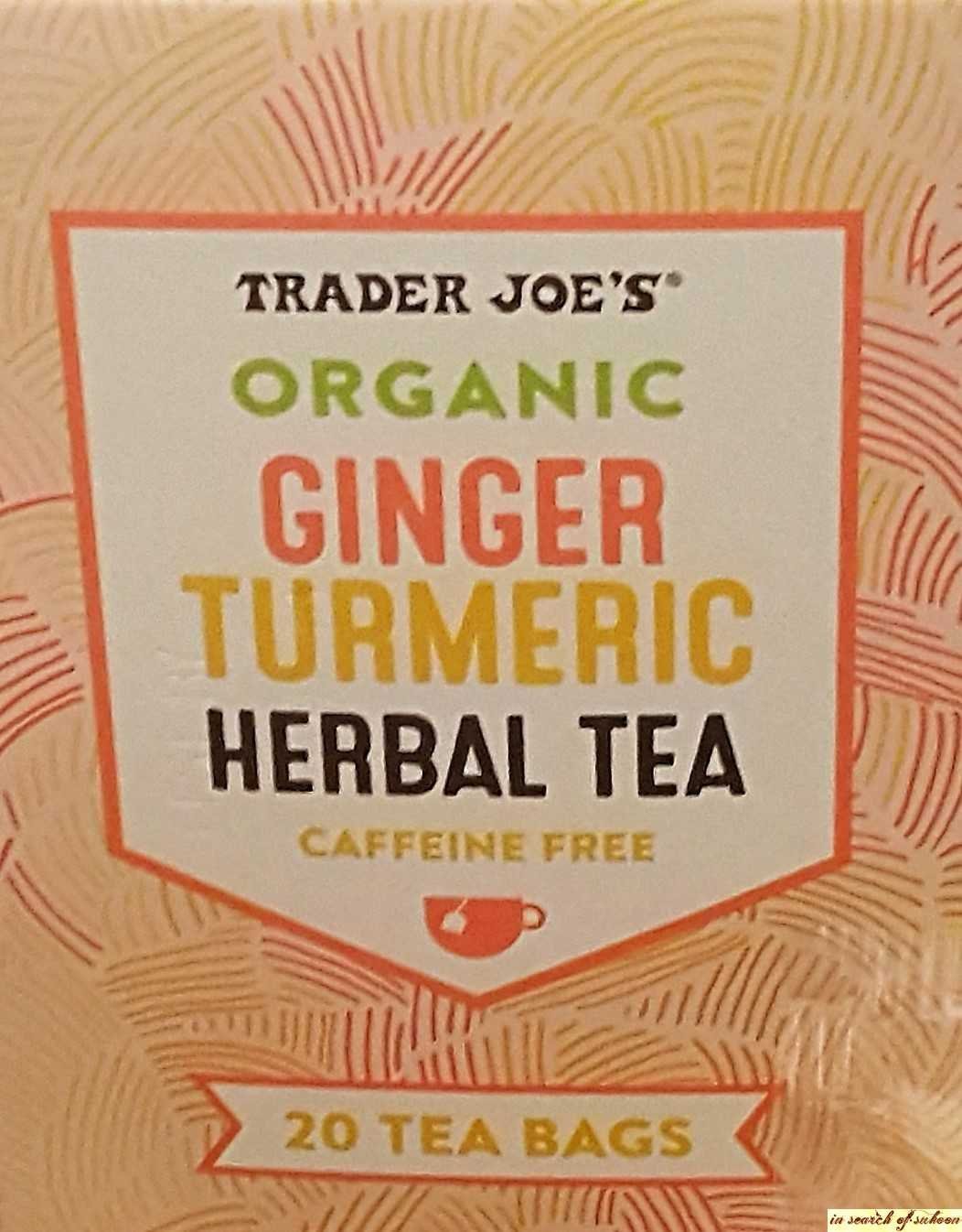 Trader Joe's Organic Ginger Turmeric Herbal Tea (2 Pack) N2 free image