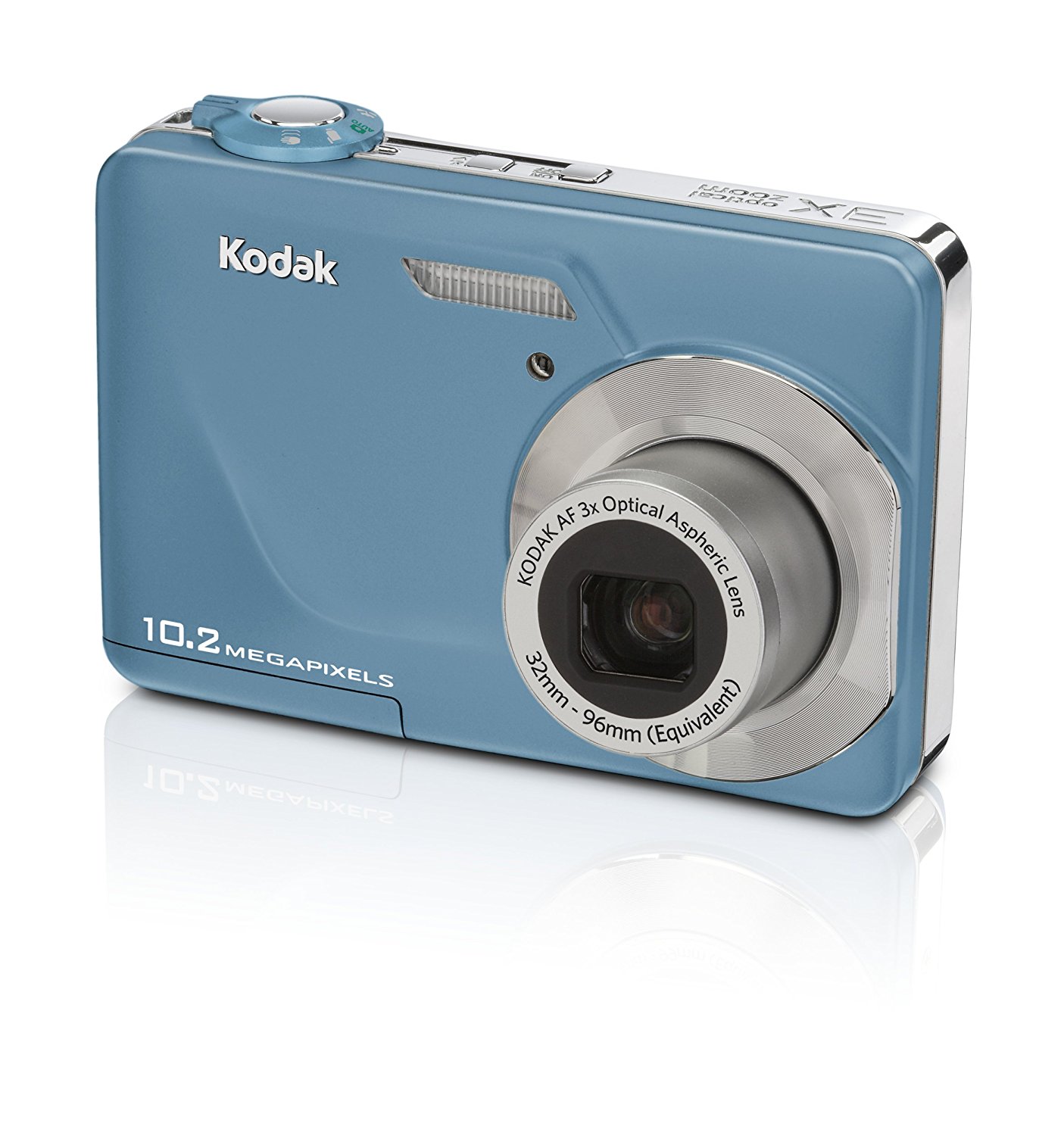 Kodak EasyShare C180 10.2MP Digital Camera with 3x Optical Zoom and 2.4