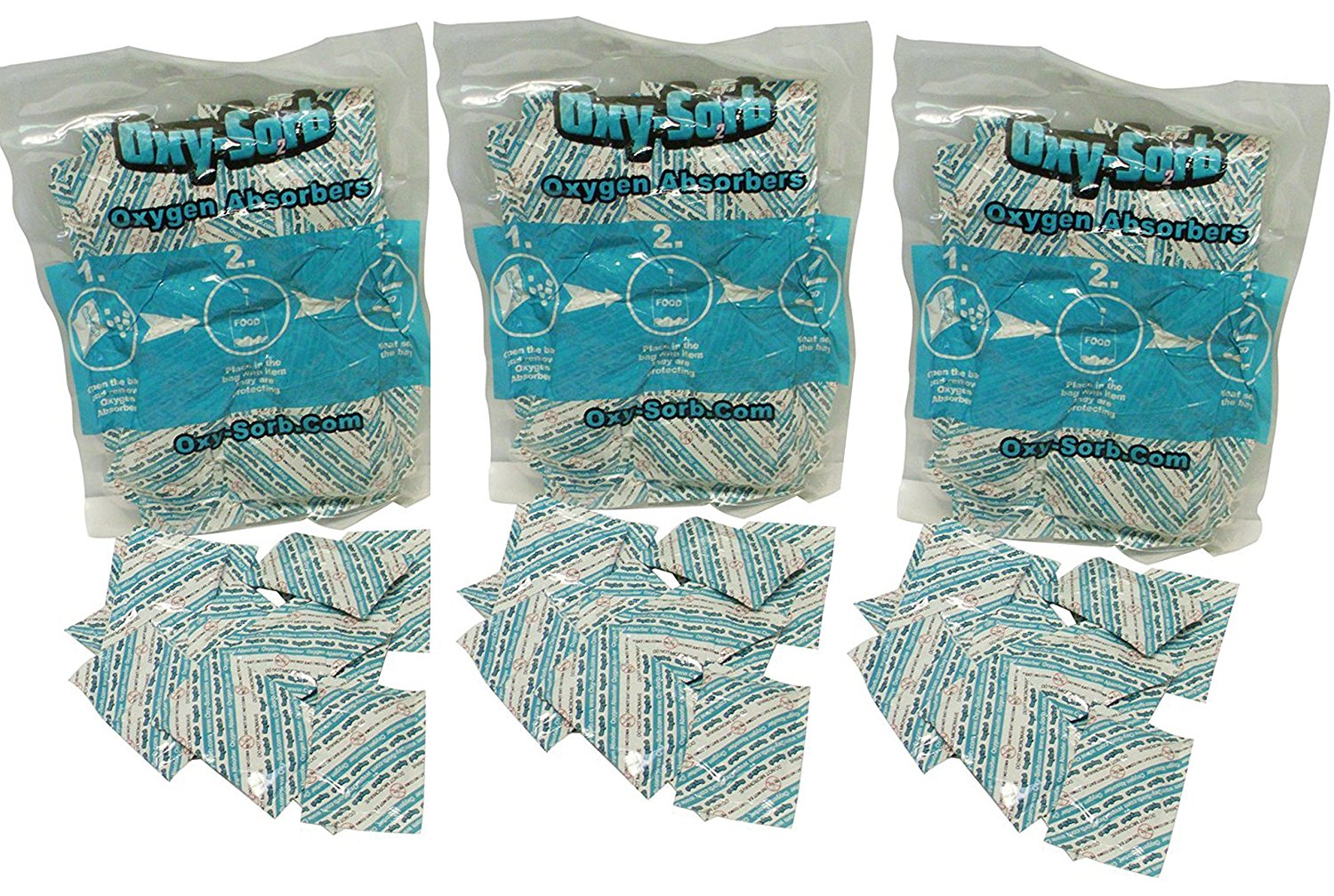 Oxy-Sorb 3x 10-Packs (30 total) Oxygen Absorber, 2000cc free image download