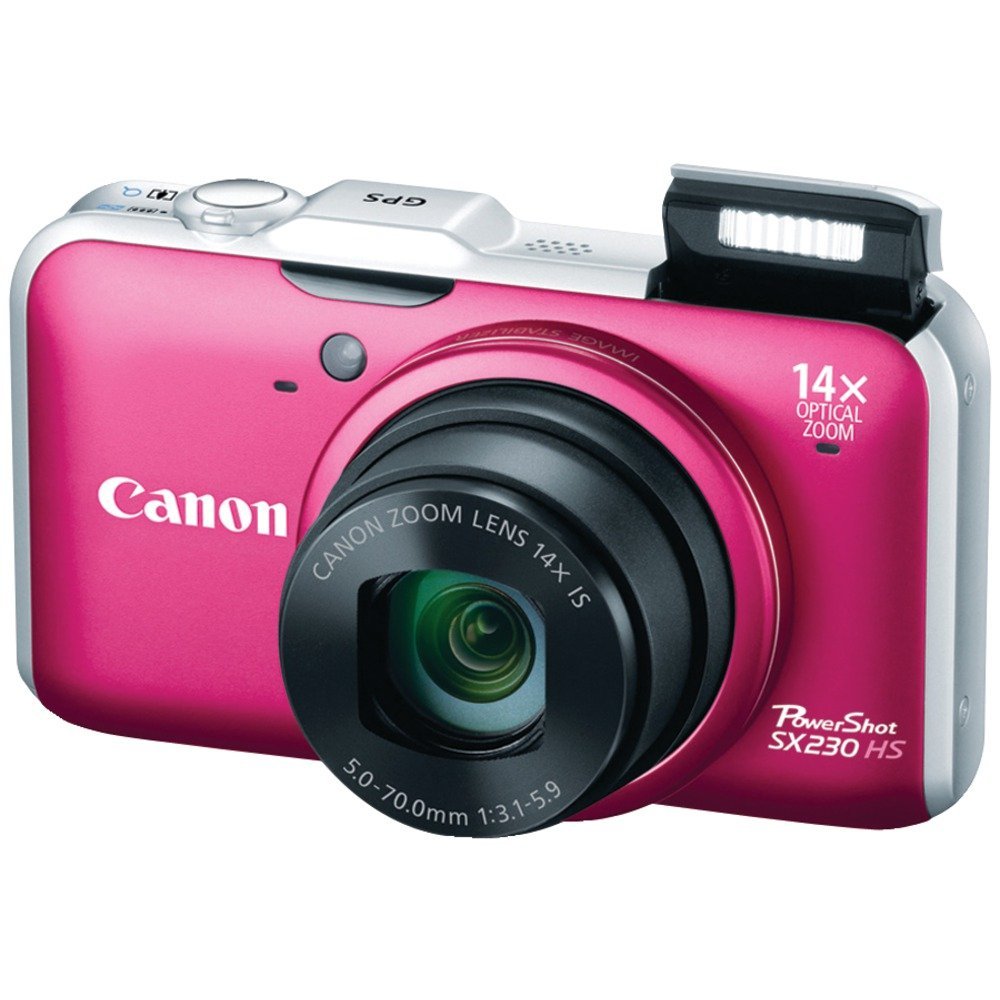 Canon PowerShot SX230 HS 12.1 MP CMOS Digital Camera with 14x Image