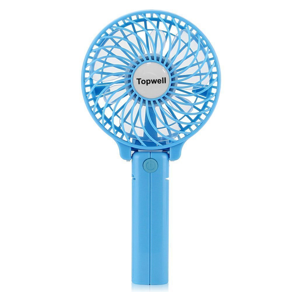 Topwell® Rechargeable Fans Portable Handheld Fan Battery Operated ...