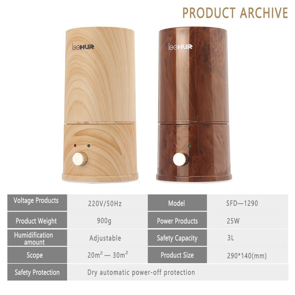 SUNKY - Ultrasonic Cool Humidifier, Handcraft Air Cleaner Purifier ...