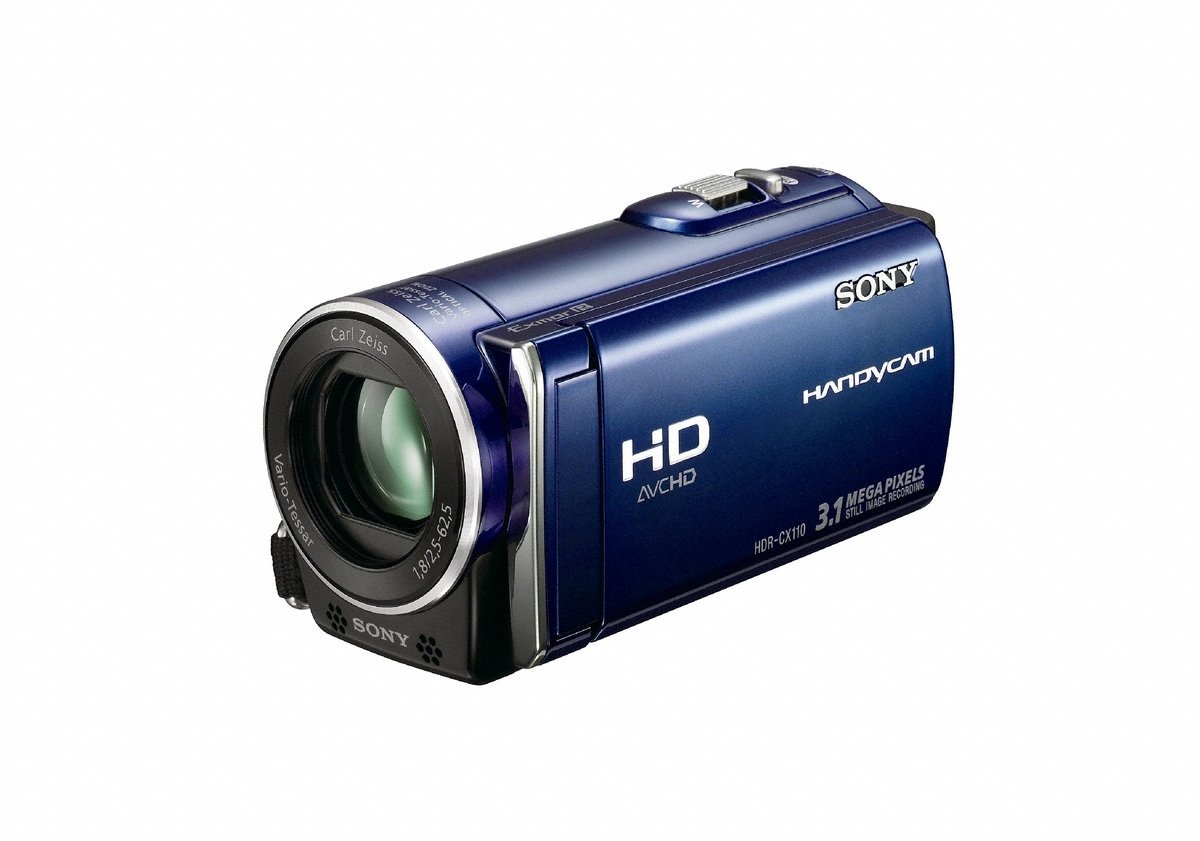 Sony HDR-CX110 High Definition Handycam Camcorder (Blue) (Discontinued